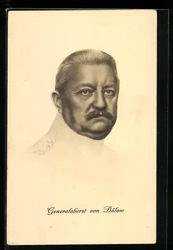 AK Heerführer Generaloberst von Bülow, Portrait