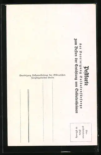 Künstler-AK General von Kluck zu Pferd