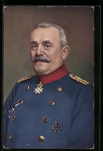 AK Generaloberst von Woyrsch mit Eisernem Kreuz