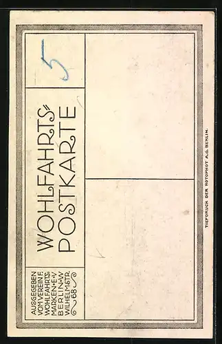 AK Kriegsminister von Falkenhayn in Uniform mit Orden