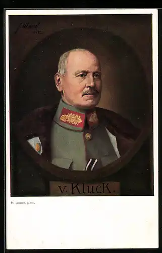 AK Portrait General von Kluck