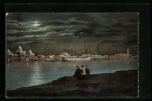 AK Port Said, Vue du Port