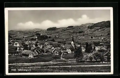 AK Schönengrund, Totalansicht der Gemeinde