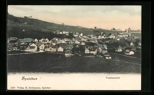 AK Speicher, Totalansicht aus der Vogelschau