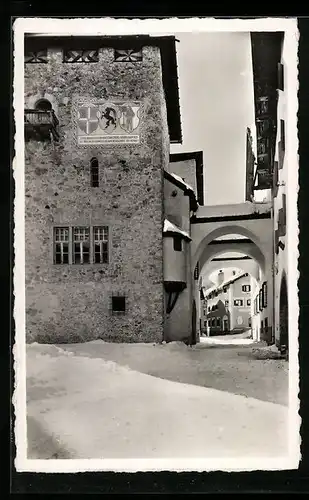 AK Zuoz, Ortspartie im Winter