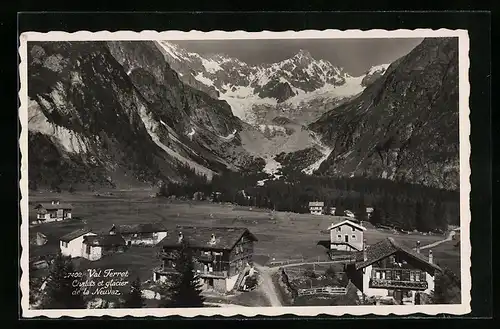 AK Val Ferret, Chalets et glacier de la Neuvaz