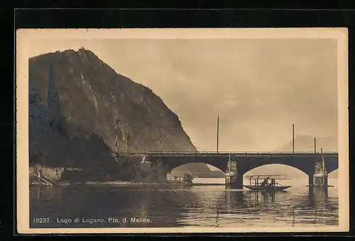 AK Melide /Lago di Lugano, Pta. de Melide