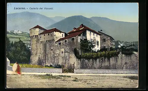 AK Locarno, Castello dei Visconti