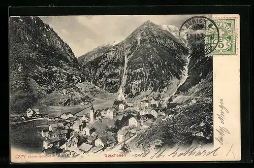 AK Göschenen, Panorama