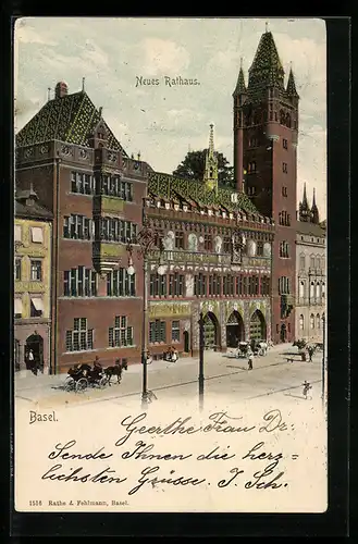 AK Basel, Neues Rathaus