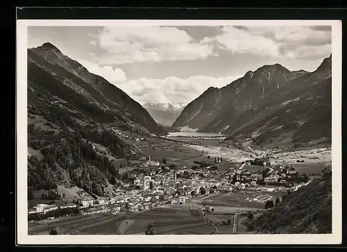 AK Poschiavo, Panorama, Luftbild