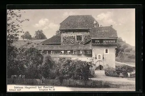 AK Amriswil, vor dem Schloss Hagenwil