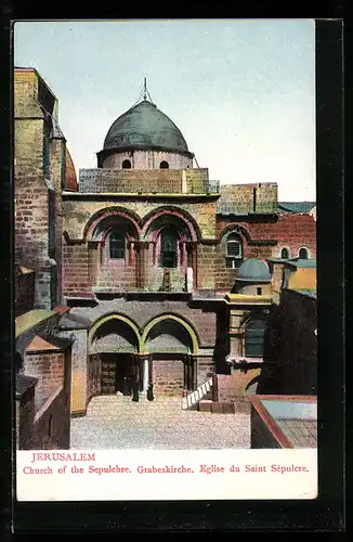 AK Jerusalem, Church of the Sepulchre