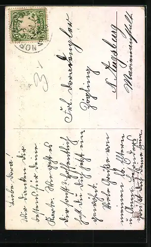 Künstler-AK Jerusalem, Erlöserkirche