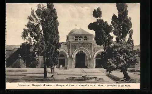 AK Jerusalem, Mosque of Aksa