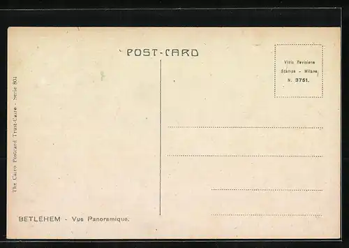 AK Bethlehem, Panoramic view