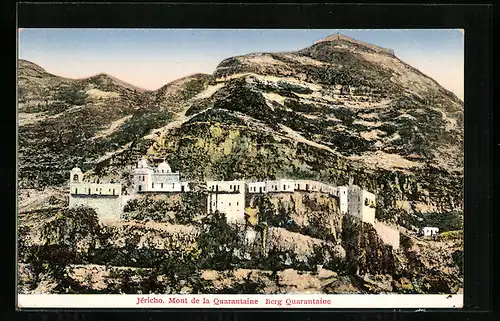 AK Jericho, Mont de la Quarantaine