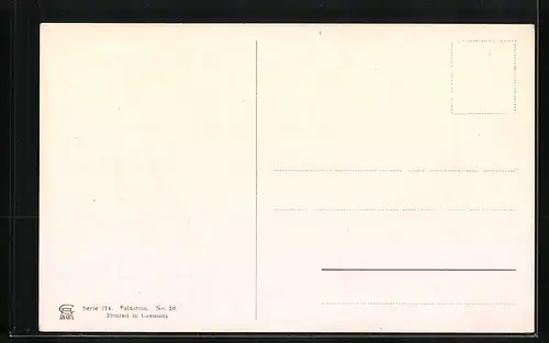 Künstler-AK Friedrich Perlberg: Bethanien, Panoramablick vom Berg, Schäfer mit Herde