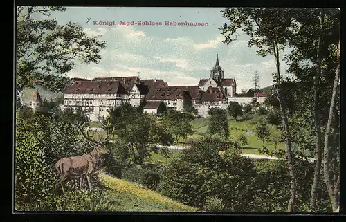 AK Bebenhausen, Königliches Jagdschloss