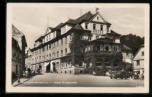 AK Schirgiswalde /O.-L., Hotel Erbgericht