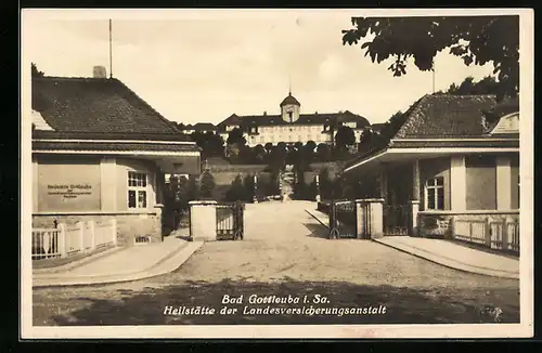 AK Bad Gottleuba /Sa., Heilstätte der Landesversicherungsanstalt