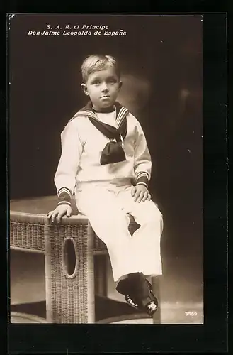AK S. A. R. el Principe Don Jaime Leopoldo de Espana