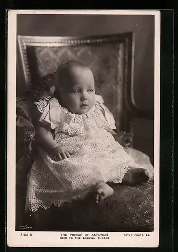 AK The Prince of Asturias, Heir to the spanish throne