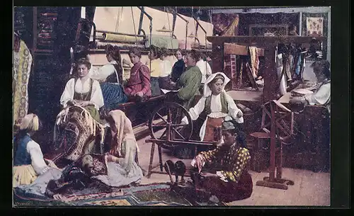 AK Sarajevo, Aus der Teppichweberei