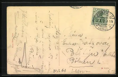 AK Glatz, Blick über den Ort