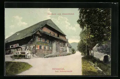 AK Höllental, Gasthaus zum Himmelreich