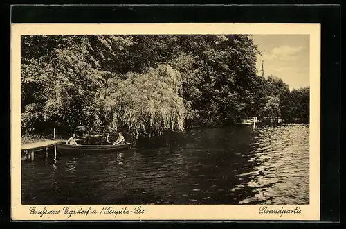 AK Egsdorf, Strandpartie am Teupitz-See