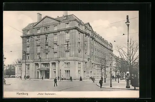 AK Hamburg-Neustadt, Hotel Esplanade
