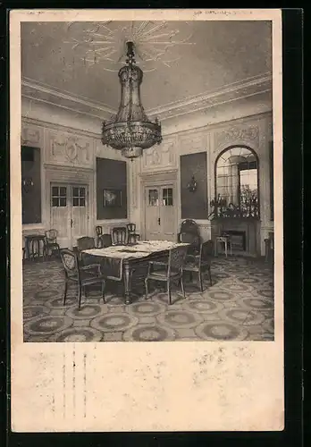 AK München, Regina Palast Hotel, Lesesaal