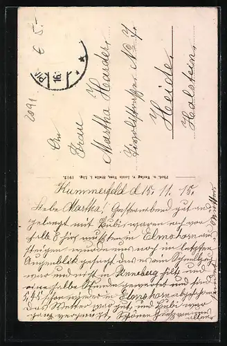 AK Radbruch, Schäfer Ast am geöffneten Fenster