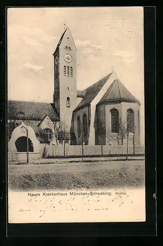 AK München-Schwabing, Neues Krankenhaus, Kirche