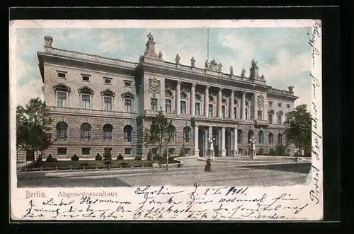 AK Berlin, Abgeordnetenhaus, Prinz-Albrecht-Strasse