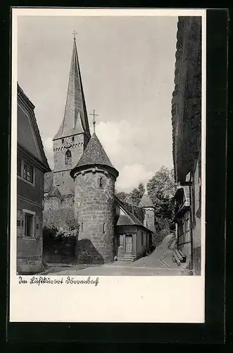 AK Dörrenbach, an der Kirche