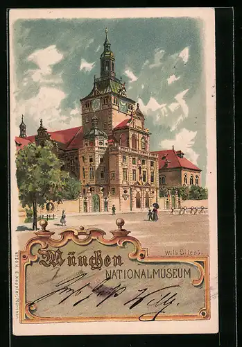 Lithographie München, Nationalmuseum