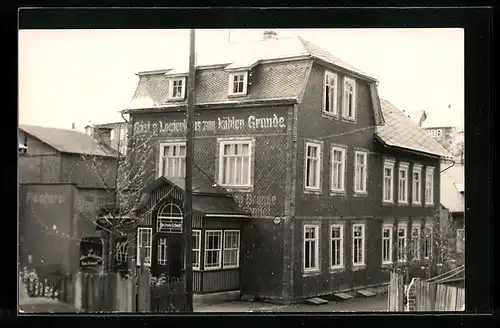 AK Altenfeld / Thür. Wald, Gasthaus Zum kühlen Grunde