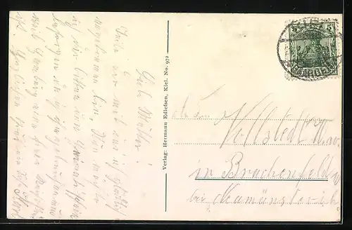 AK Kiel, Markt, Persianische Häuser