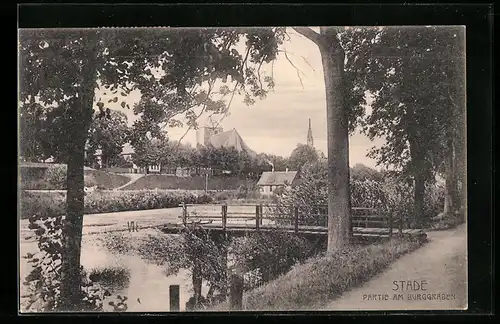 AK Stade, Partie am Burggraben