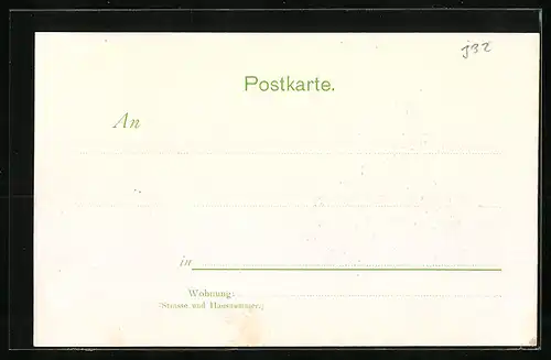 AK Portrait Paul Heyse, Novellendichter