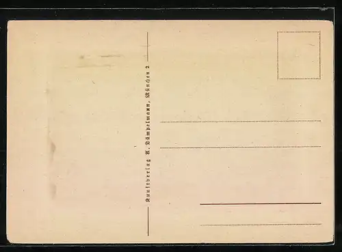 Künstler-AK Dichter Hans Sachs