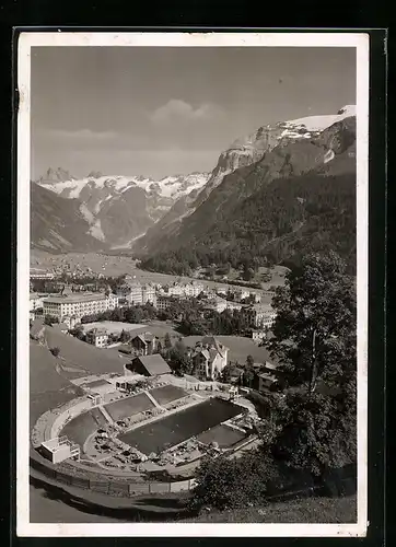 AK Engelberg, Schwimmbad mit Titlis