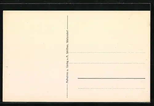 AK Waltersdorf, Gasthaus Lausche v. Windgasse