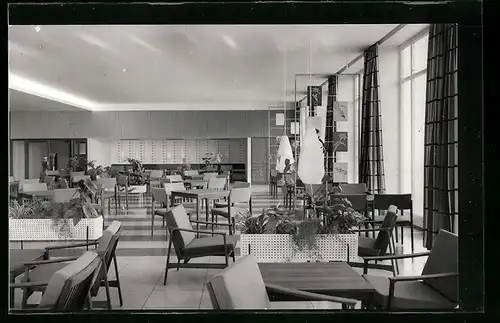 AK Daun /Eifel, Knappschafts-Kurheim, Innenansicht