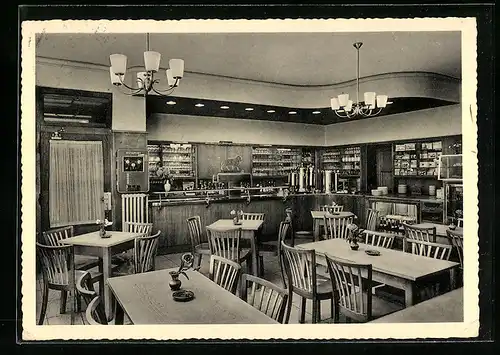 AK Bonn, Cafe Restaurant Hergarten, Acherstrasse 11-13