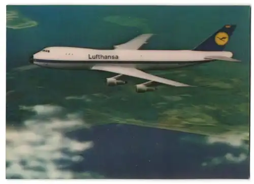 3D-AK Passagier-Flugzeug der Lufthansa