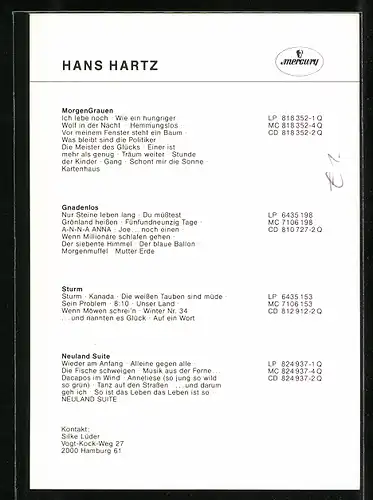 AK Musiker Hans Hartz mit Mundharmonika