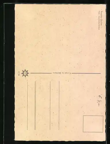 AK Musiker Freddy Quinn im Westernhemd